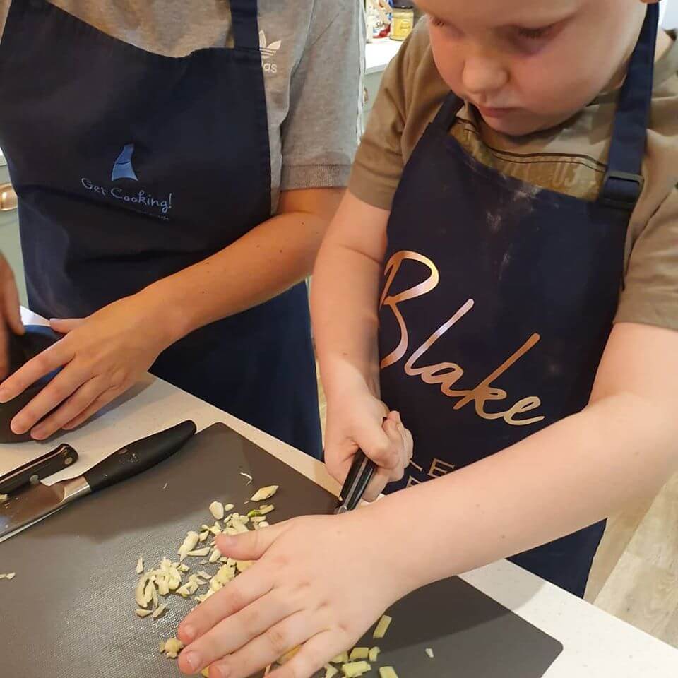 children cooking lessons