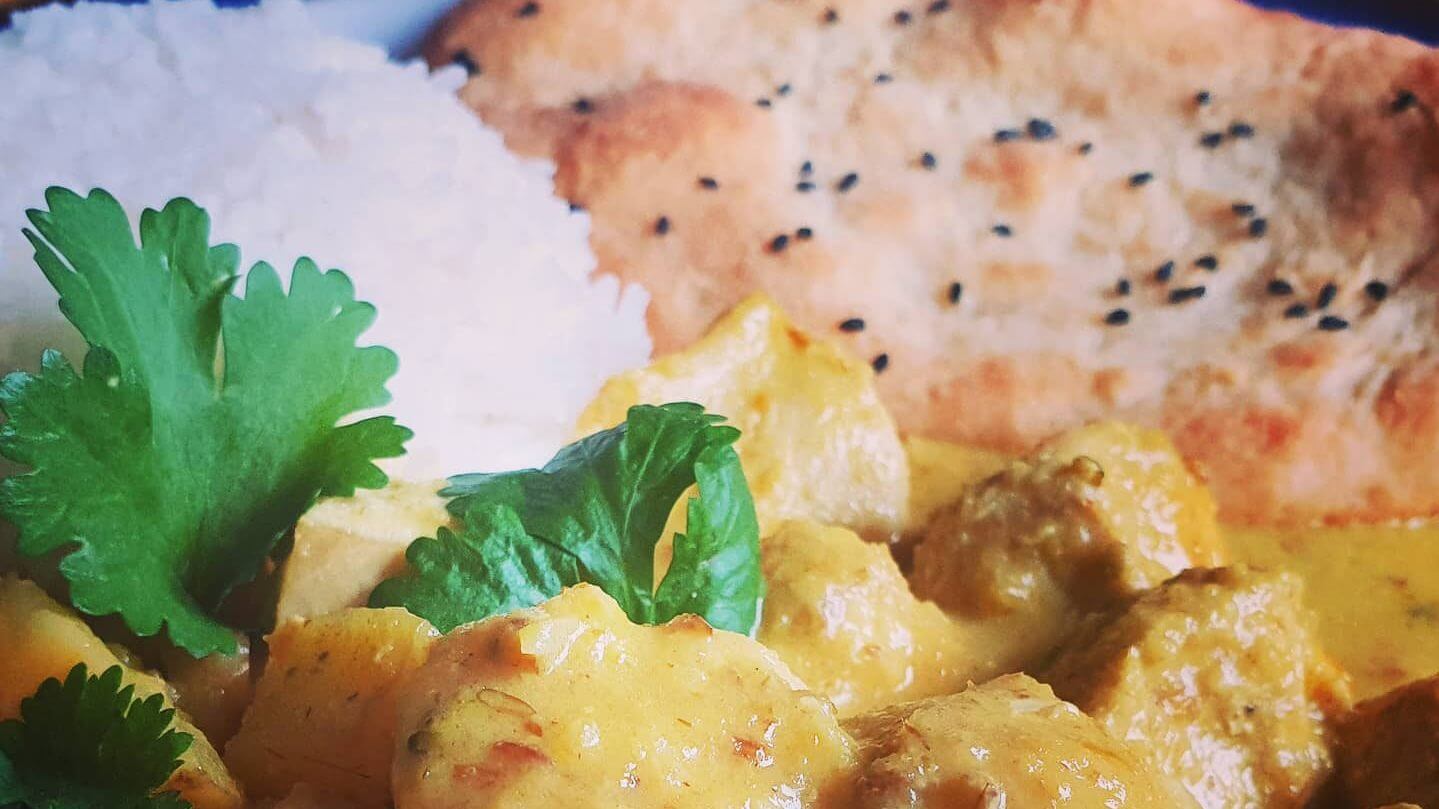 learn to cook Korma and naan
