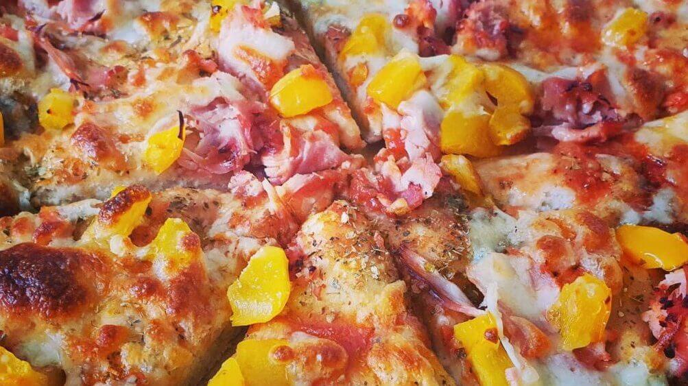 Learn to cook pizza , wedges and coleslaw on zoom