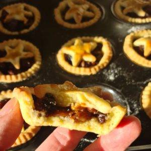 mince pie online baking class