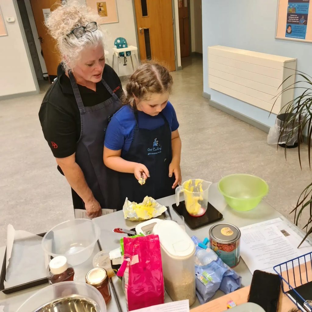 community cooking parent and child leamington spa