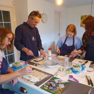 sushi cooking class in Warwick