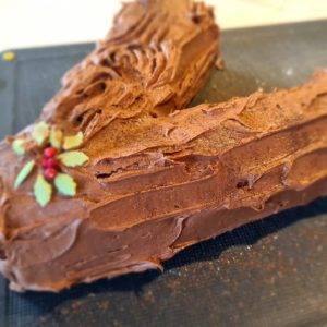 chocolate yule log warwick