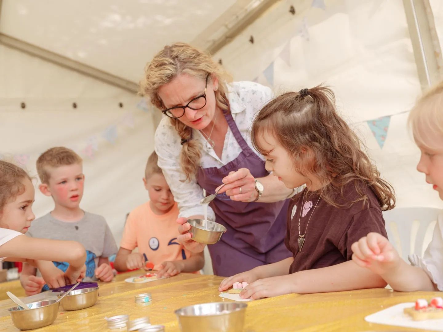 free kids cookery workshops in Leamington Spa Food Festival