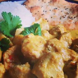 korma and naan